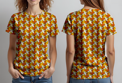 Peces alados anaranjados