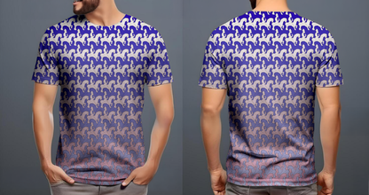 Caballeros rosa azul