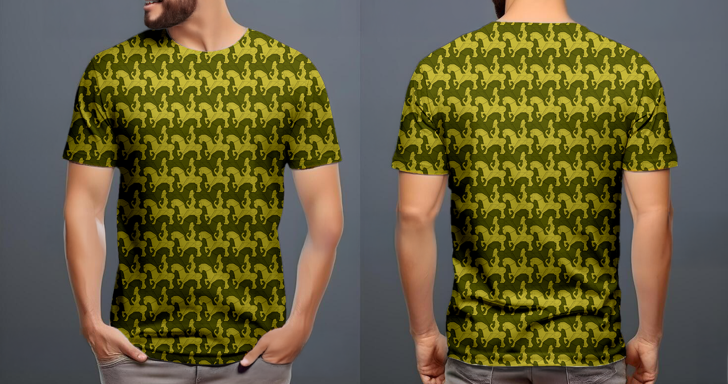 Caballeros verde cafe