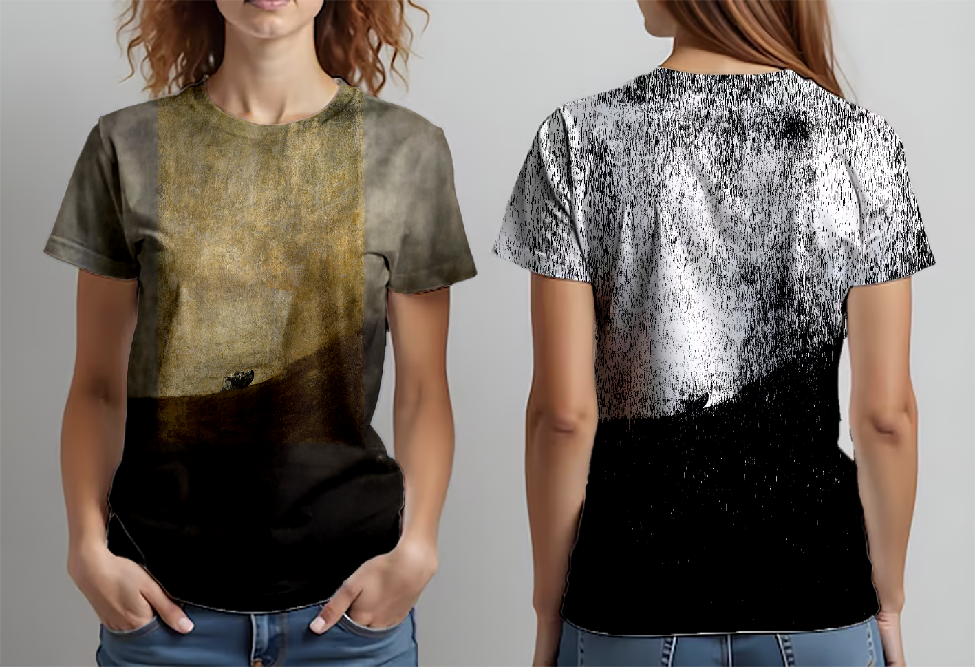 Francisco de Goya - Perro semihundido