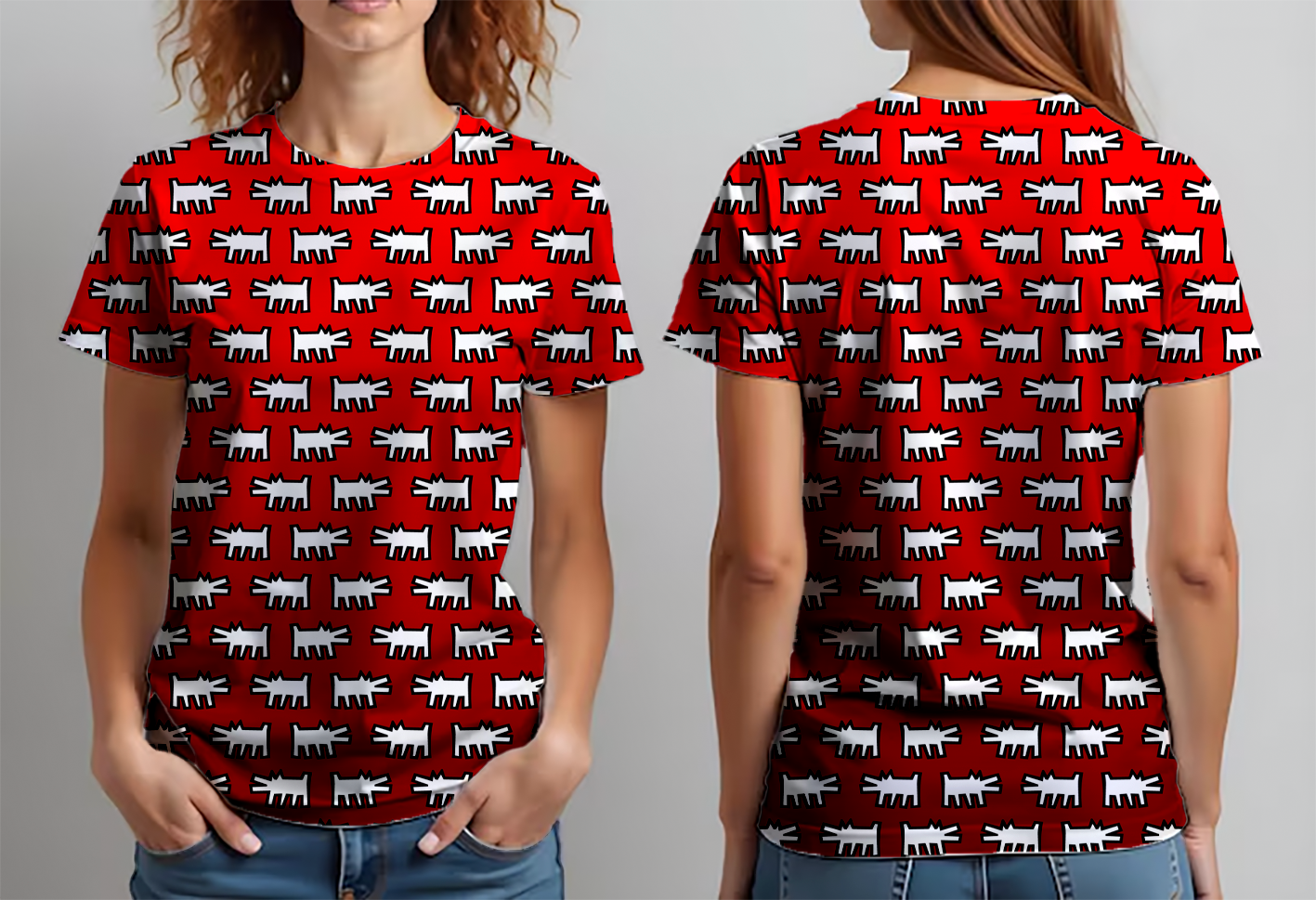 Keith Haring - Barking dog