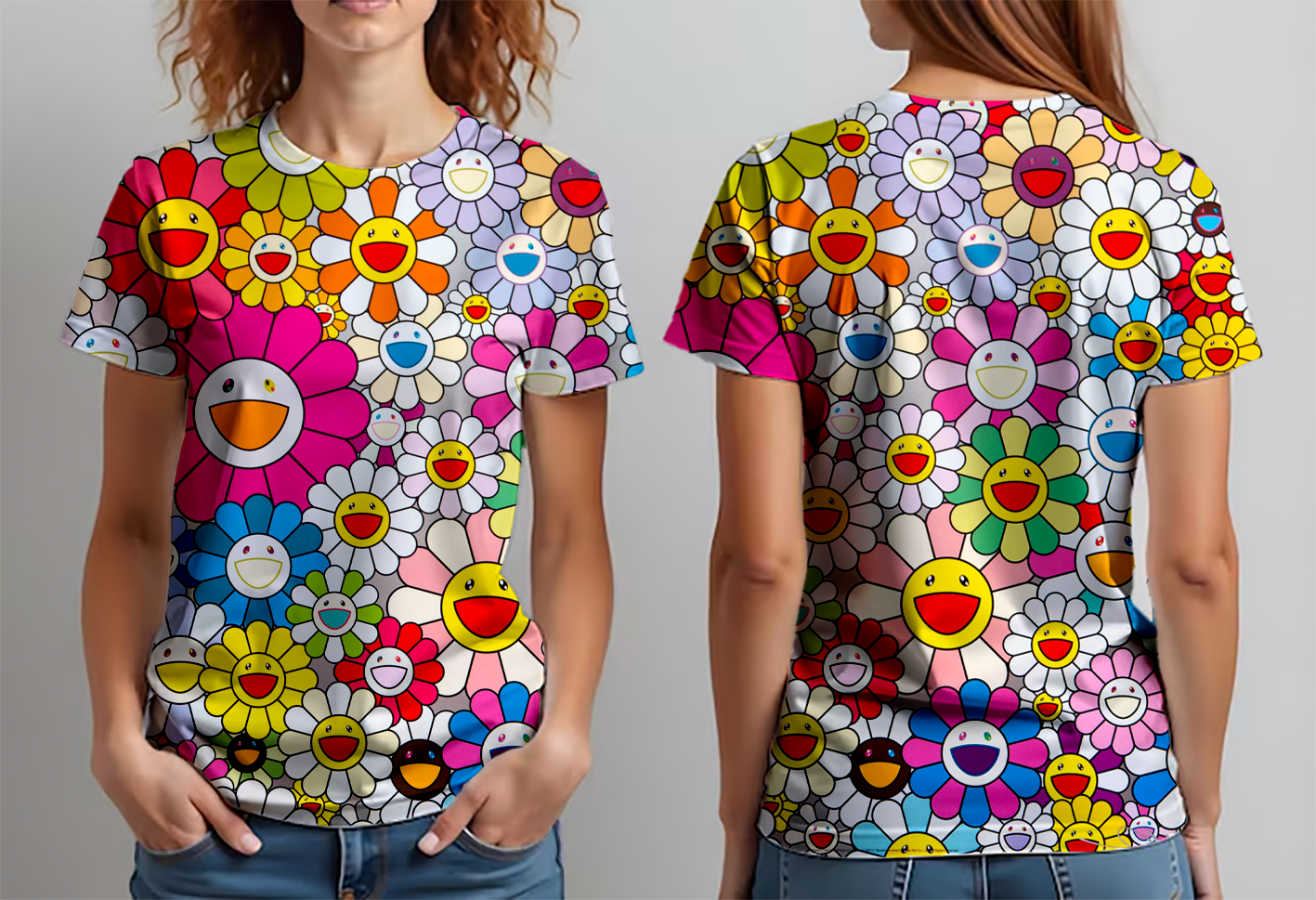 Takashi Murakami - Flowers blooming in this world and the land of nirvana