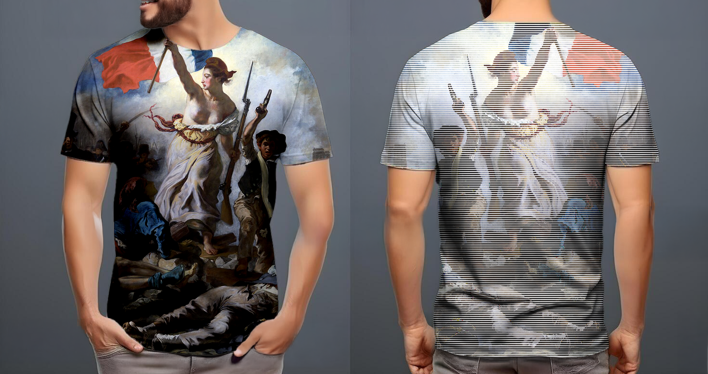 Eugene Delacroix - La liberté guidant le peuple