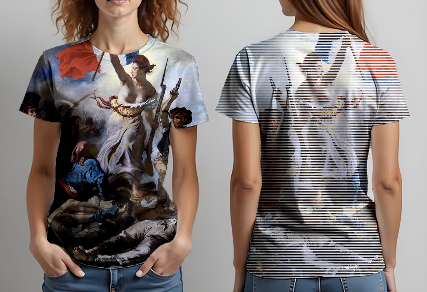 Eugene Delacroix - La liberté guidant le peuple