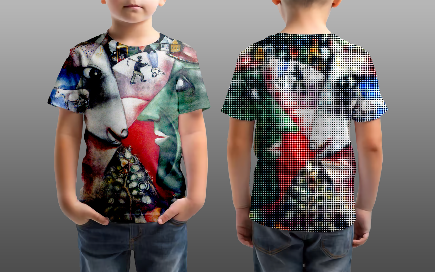 Marc Chagall - Yo y el pueblo