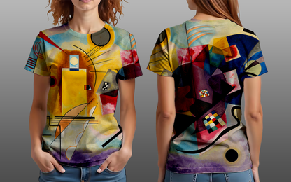 Kandinsky - Amarillo, rojo, azul