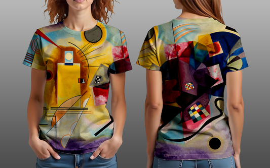 Kandinsky - Amarillo, rojo, azul