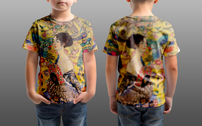 Gustav Klimt - Dama con abanico