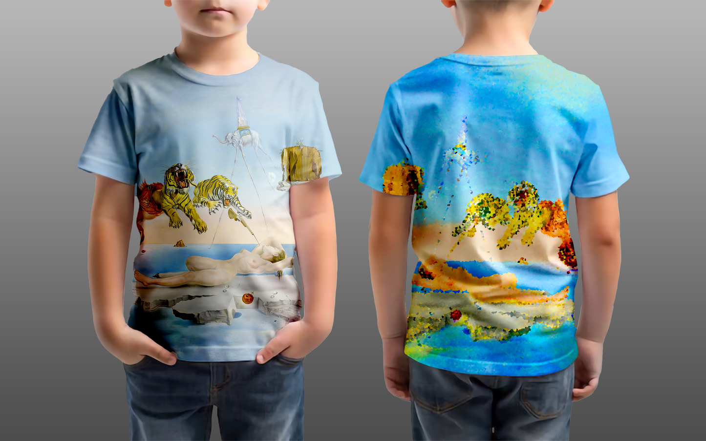 Salvador Dali - Sueño causado por el vuelo de una abeja alrededor de una granada un segundo antes de despertar